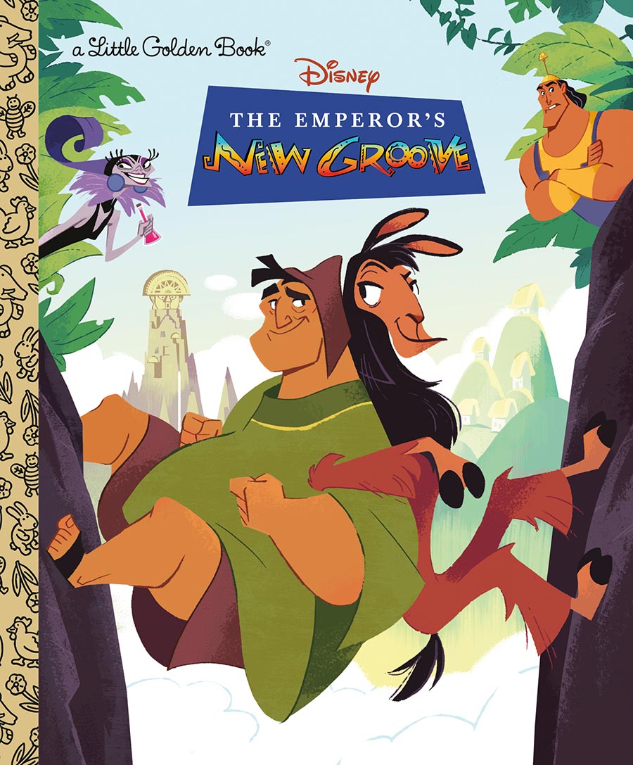 Disney The Emperors New Groove Little Golden Book HC