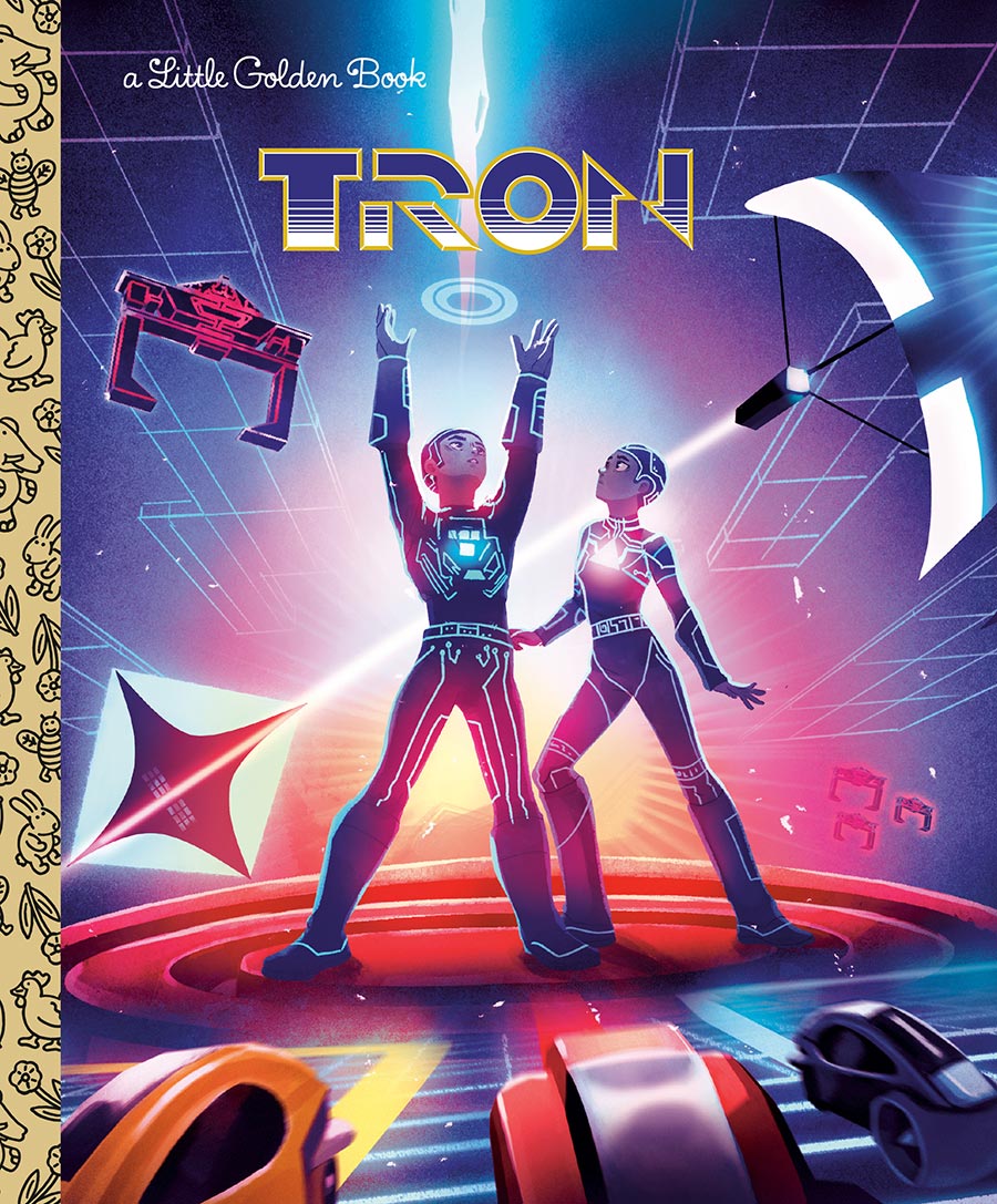 Disney Tron Little Golden Book HC
