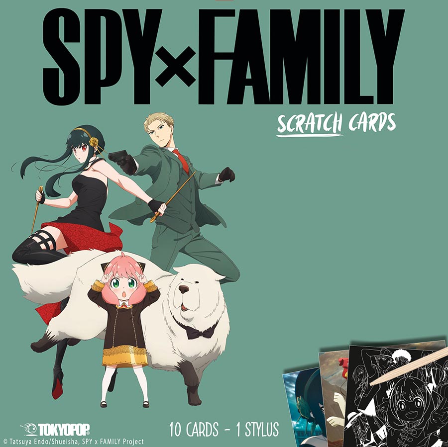 Spy x Family Season 1 Scratch Cards