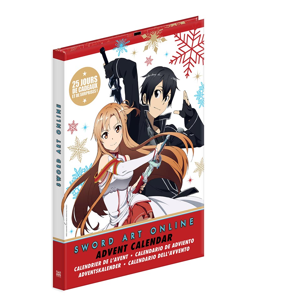 Sword Art Online The Official Advent Calendar 25 Days Of Surprises