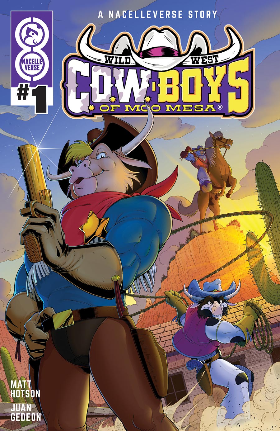 Wild West C.O.W.-Boys Of Moo Mesa Vol 3 #1 Cover H Incentive Patrick Spaziante Variant Cover