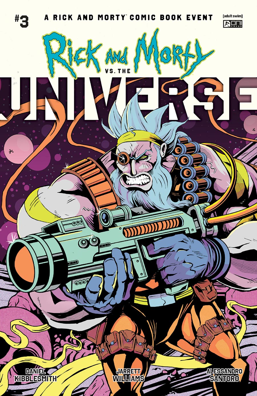 Rick And Morty vs The Universe #3 Cover C Incentive Flops Interlocking Variant Cover