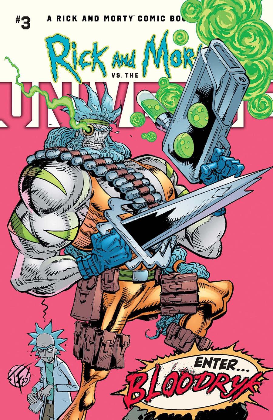 Rick And Morty vs The Universe #3 Cover D Incentive Tom Fowler Event Variant Cover