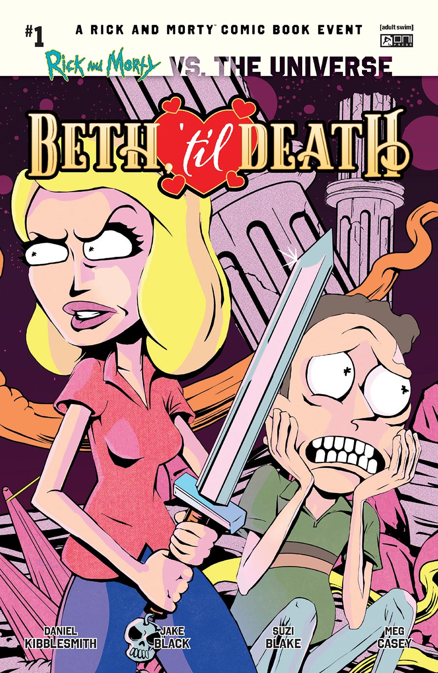 Rick And Morty vs The Universe Beth Til Death #1 (One Shot) Cover C Incentive Flops Interlocking Variant Cover