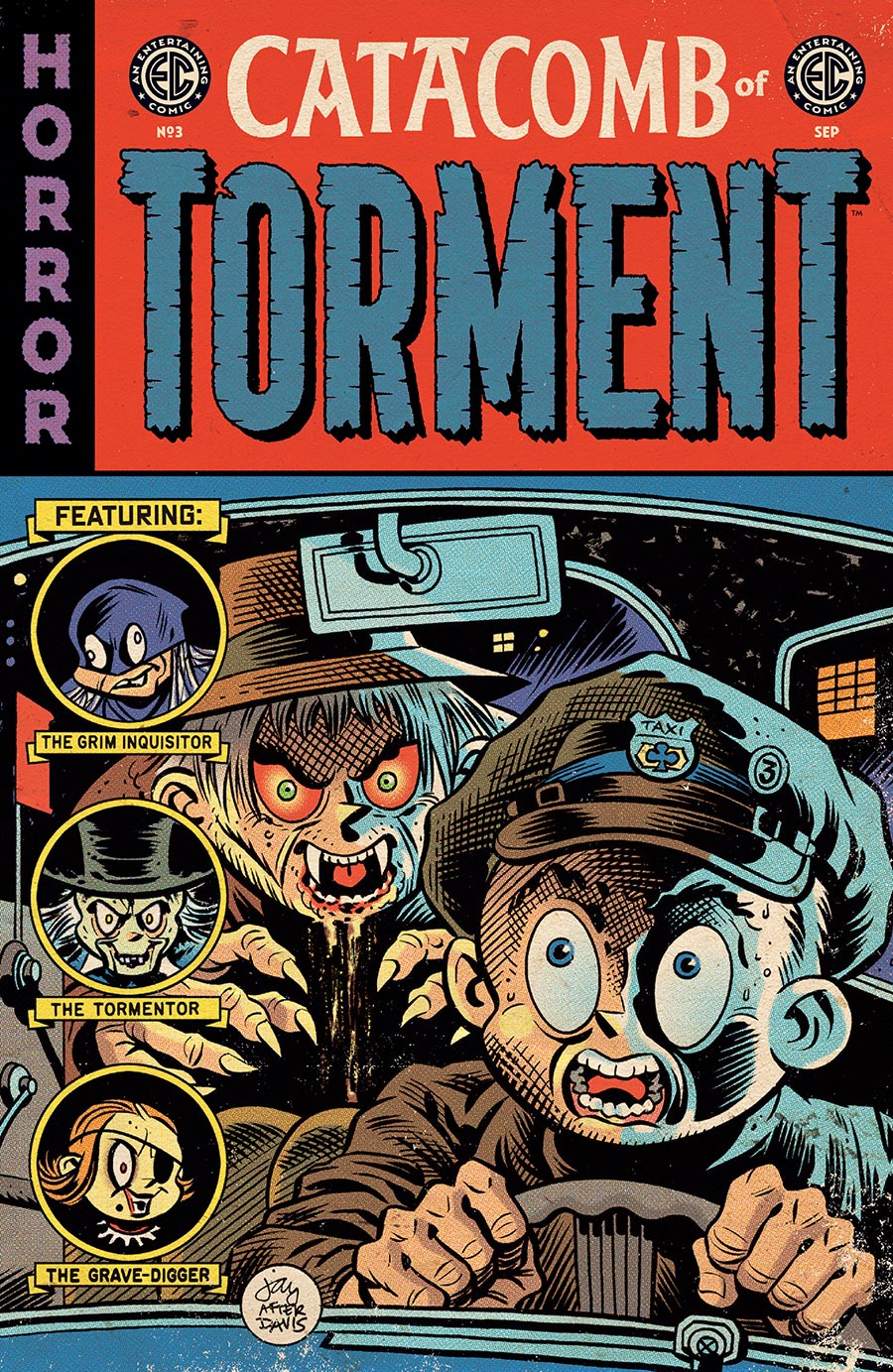 Catacomb Of Torment #3 Cover C Incentive Jay Stephens EC Homage Variant Cover (EC Comics)