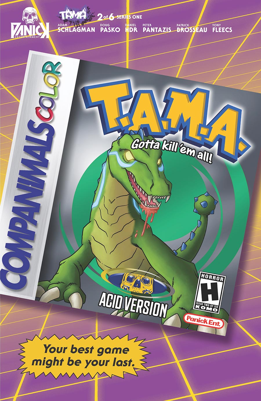 T.A.M.A. #2 Cover B Incentive Tony Fleecs Variant Cover