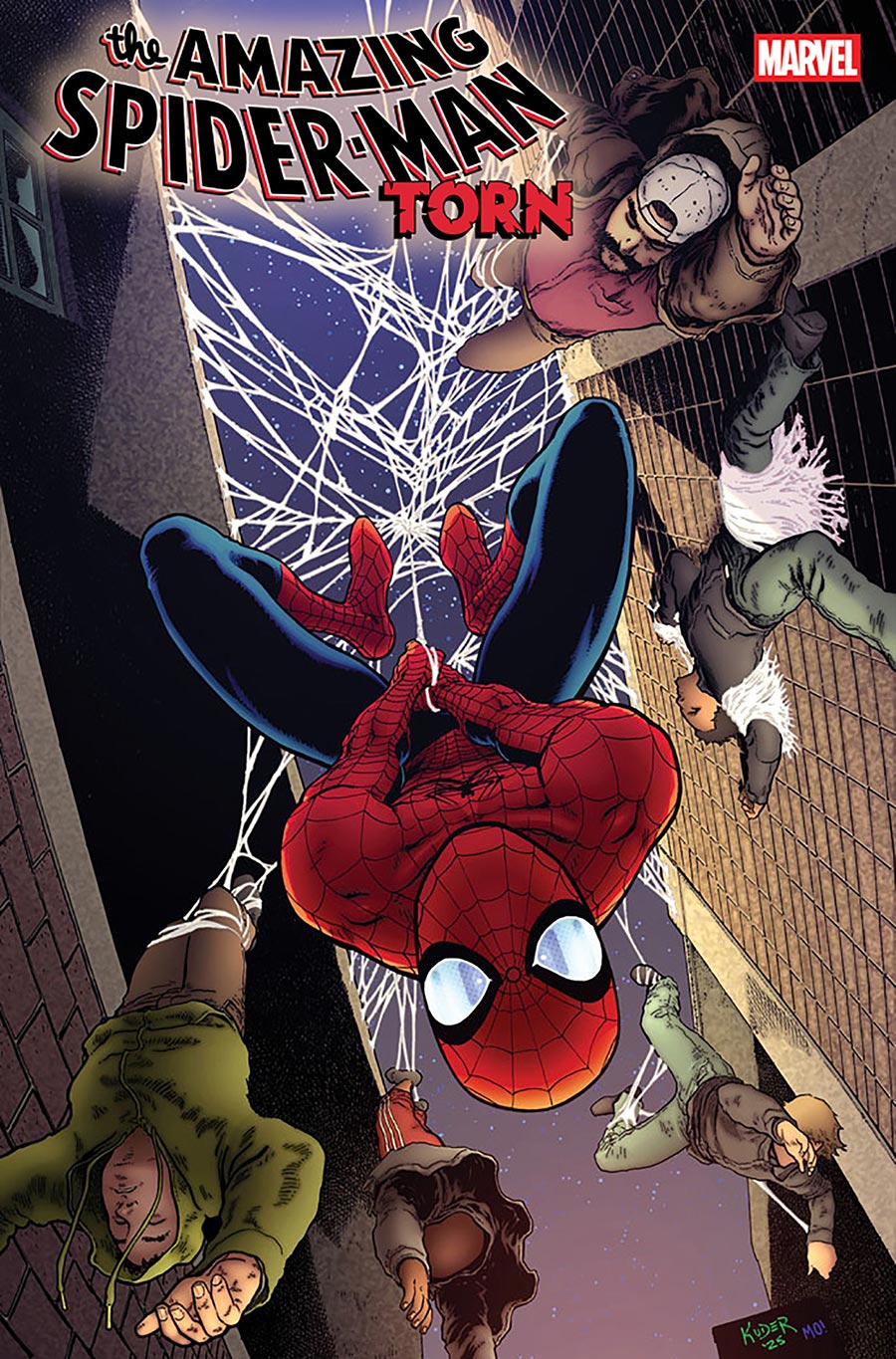 Amazing Spider-Man Torn #1 Cover E Variant Aaron Kuder Cover