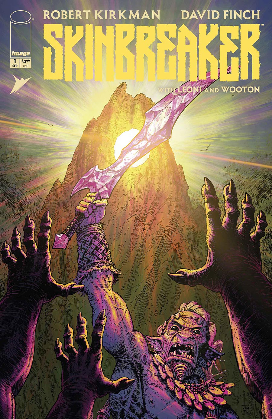 Skinbreaker #1 Cover C Incentive Tony Moore Variant Cover