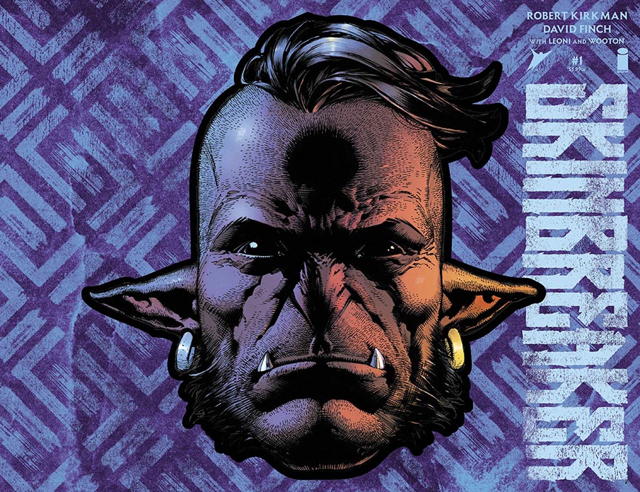 Skinbreaker #1 Cover J Variant David Finch & Andres Juarez Die-Cut Foil Mask Cover