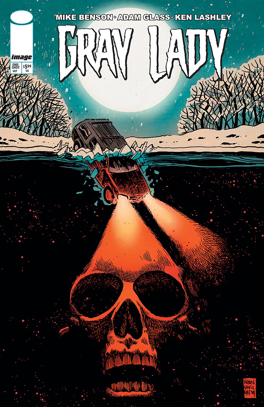 Gray Lady #1 (One Shot) Cover B Incentive Francesco Francavilla Variant Cover