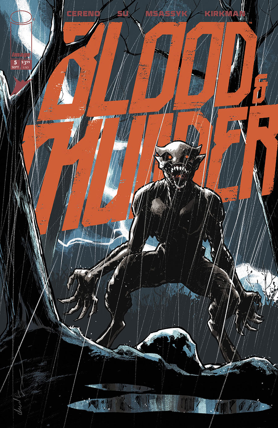 Blood & Thunder #5 Cover B Variant David Lopez Cover
