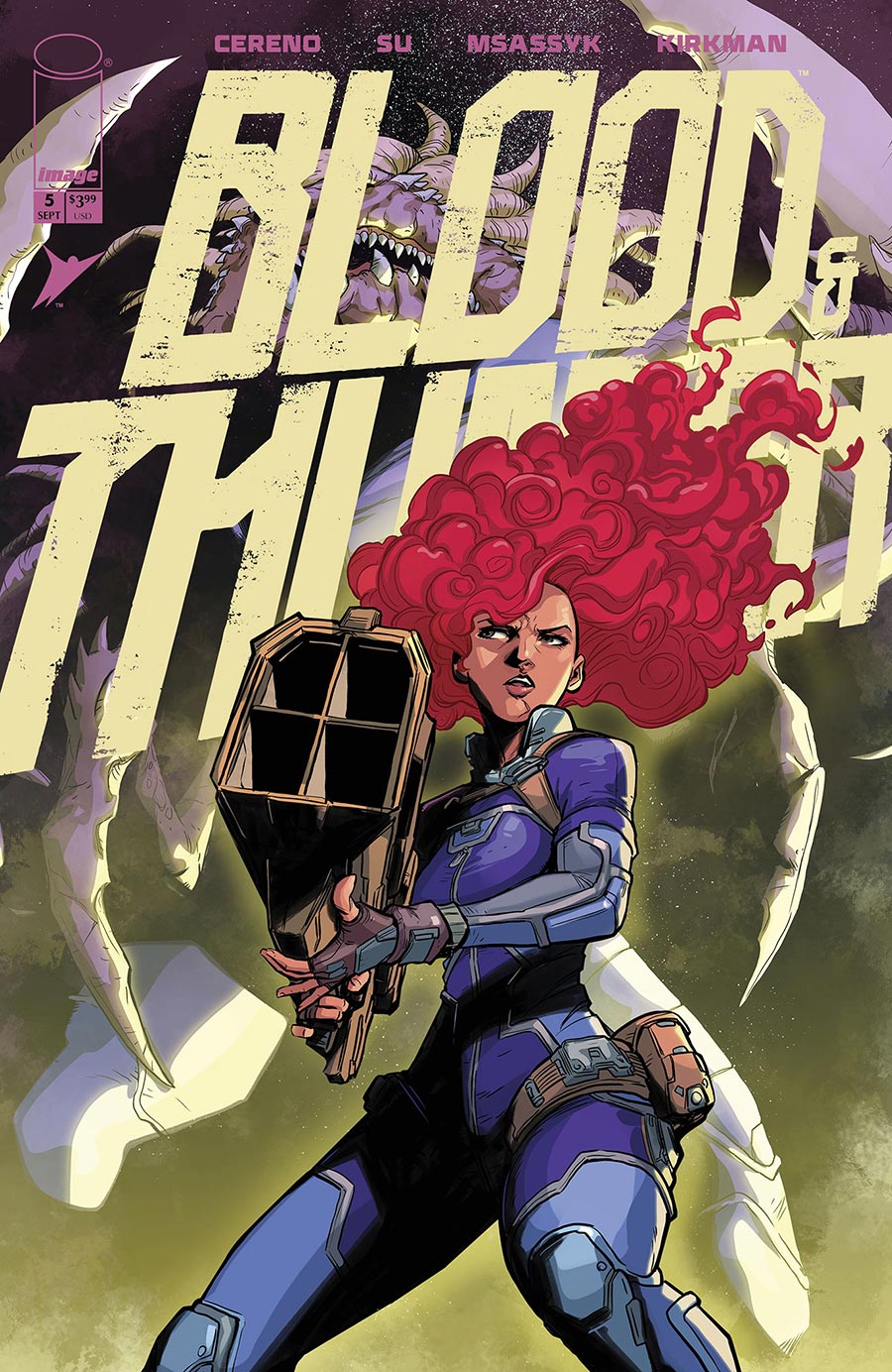 Blood & Thunder #5 Cover C Incentive Andie Tong & Rex Lokus Variant Cover