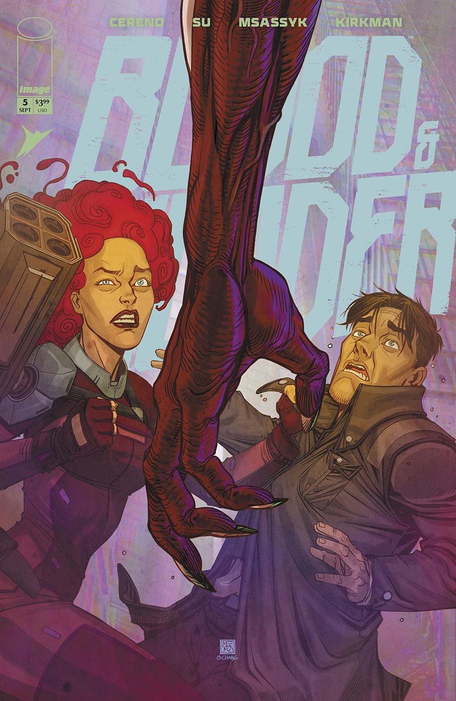 Blood & Thunder #5 Cover D Incentive Bernard Chang Variant Cvoer