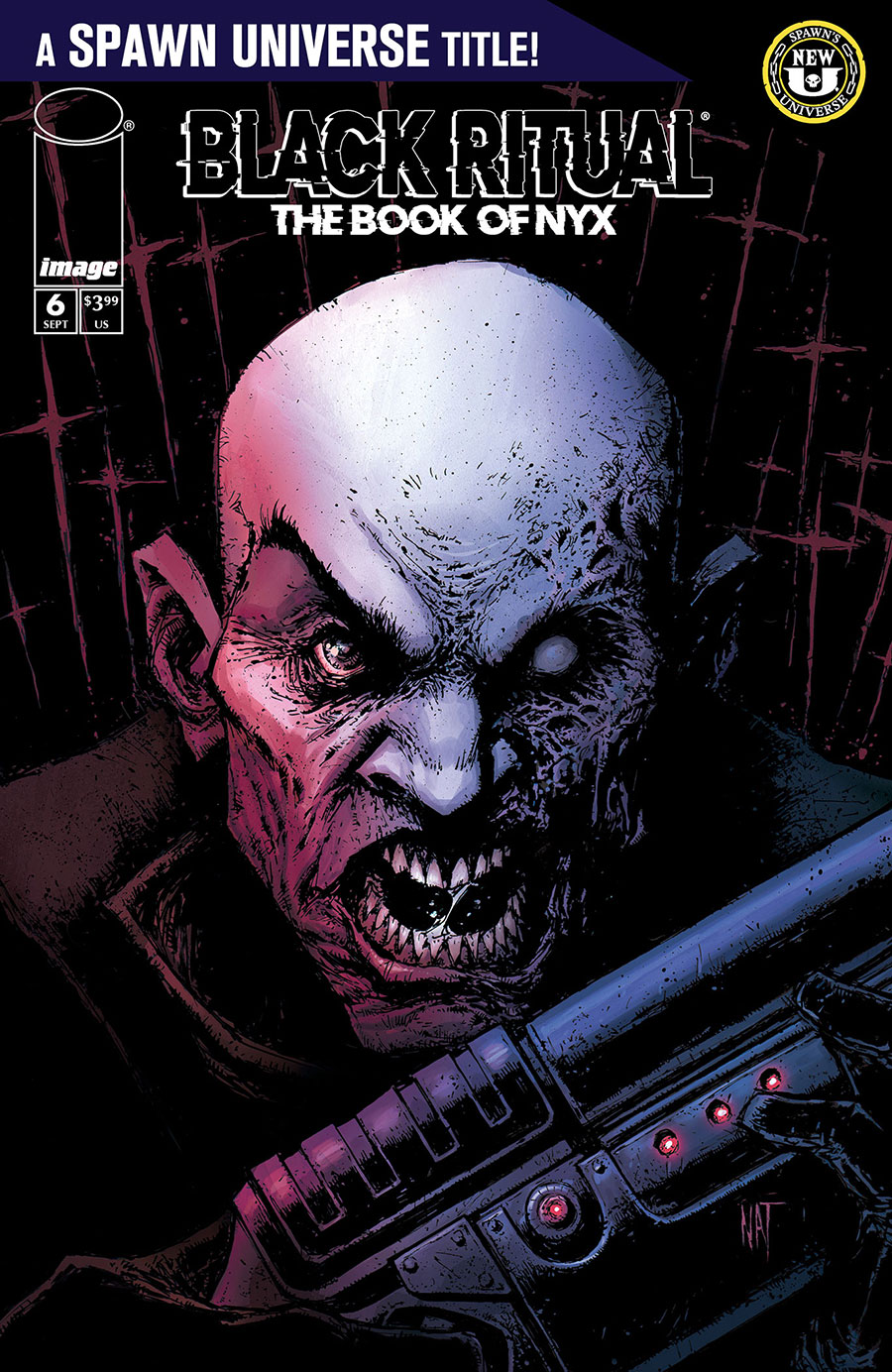 Black Ritual The Book Of Nyx #6 Cover A Regular Nat Jones Cover (Spawn Universe)