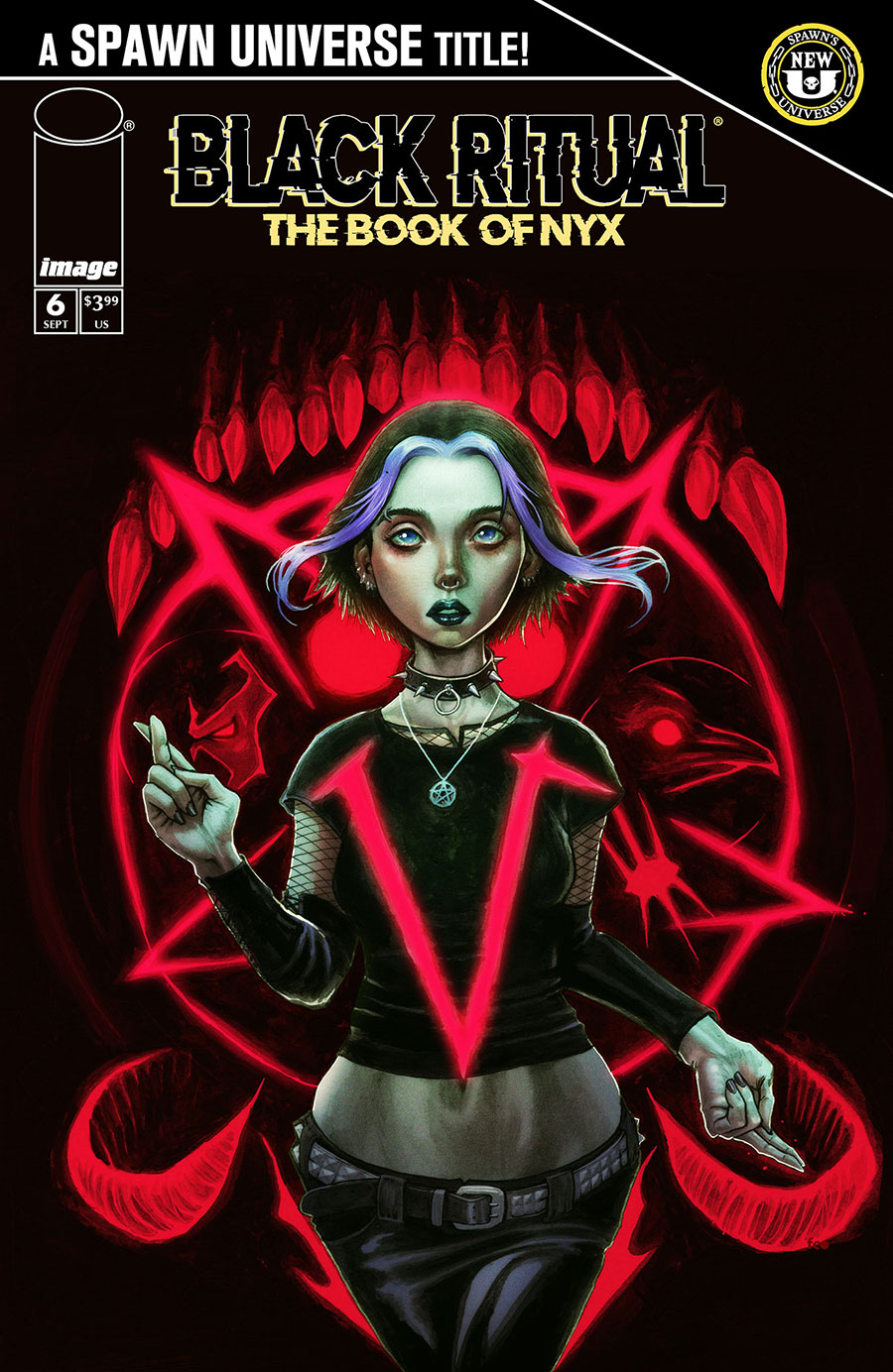 Black Ritual The Book Of Nyx #6 Cover B Variant Bryan Cover (Spawn Universe)