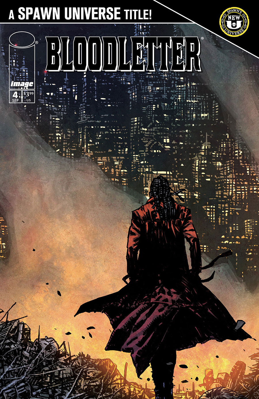 Bloodletter #4 Cover B Variant Mirko Colak Cover (Spawn Universe)