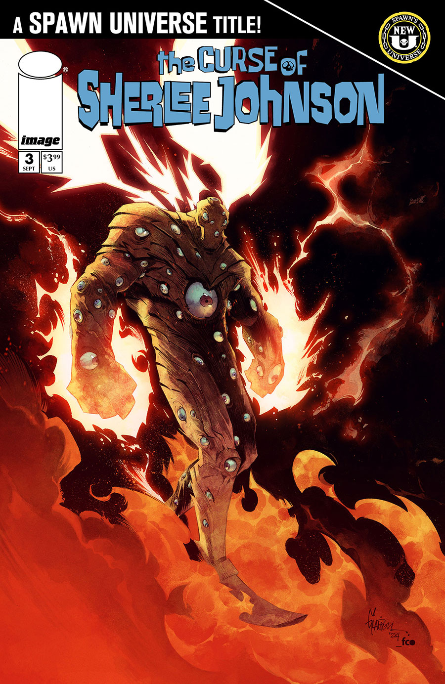 Curse Of Sherlee Johnson #3 Cover A Regular Jonathan Glapion Cover (Spawn Universe)