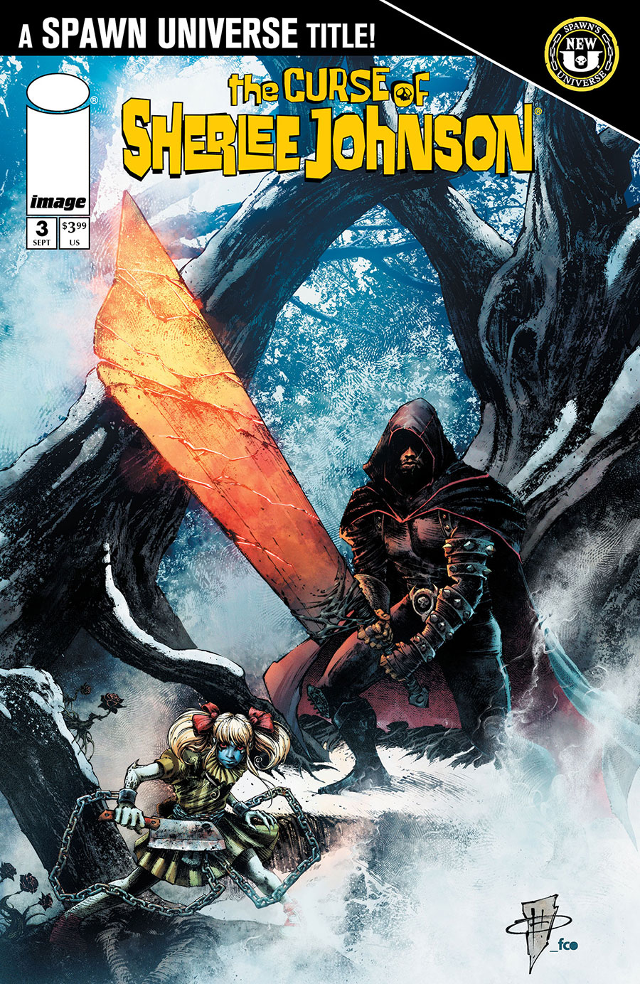 Curse Of Sherlee Johnson #3 Cover B Variant Daniel Henriques Cover (Spawn Universe)