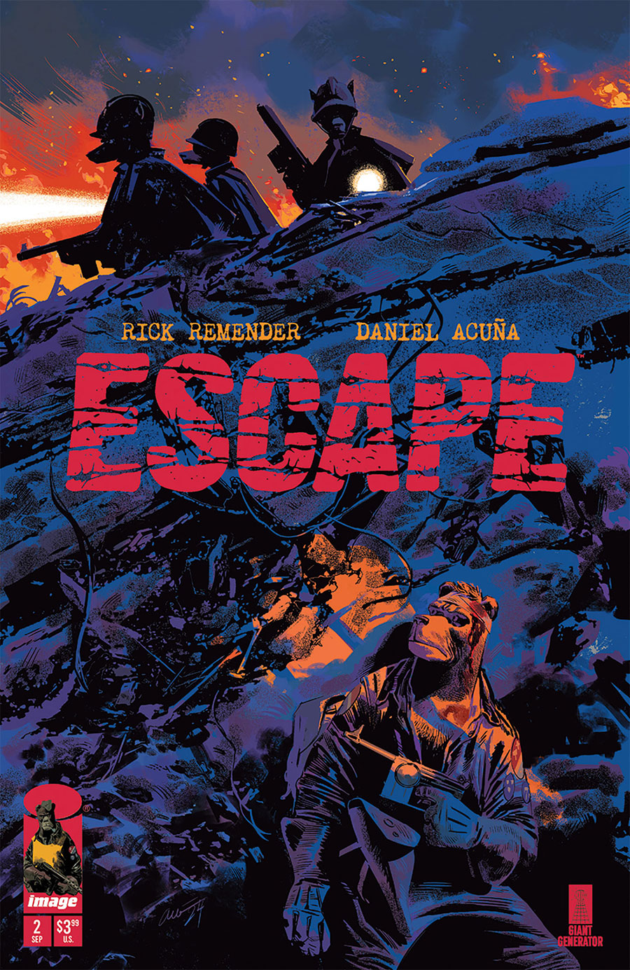 Escape #2 Cover A Regular Daniel Acuna Perez Cover