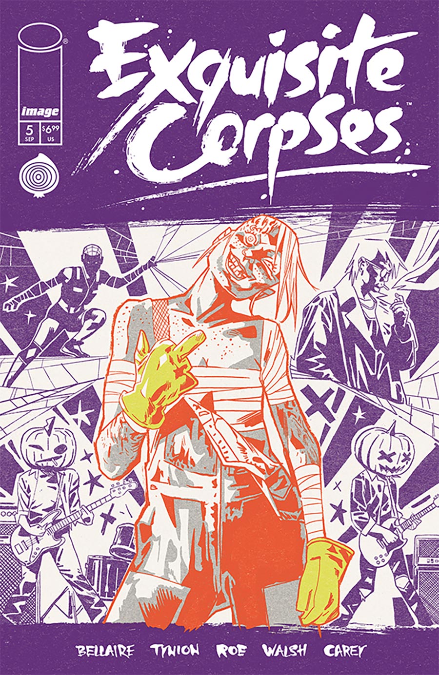 Exquisite Corpses #5 Cover C Variant Michael Walsh Polybagged Cover With Polybag