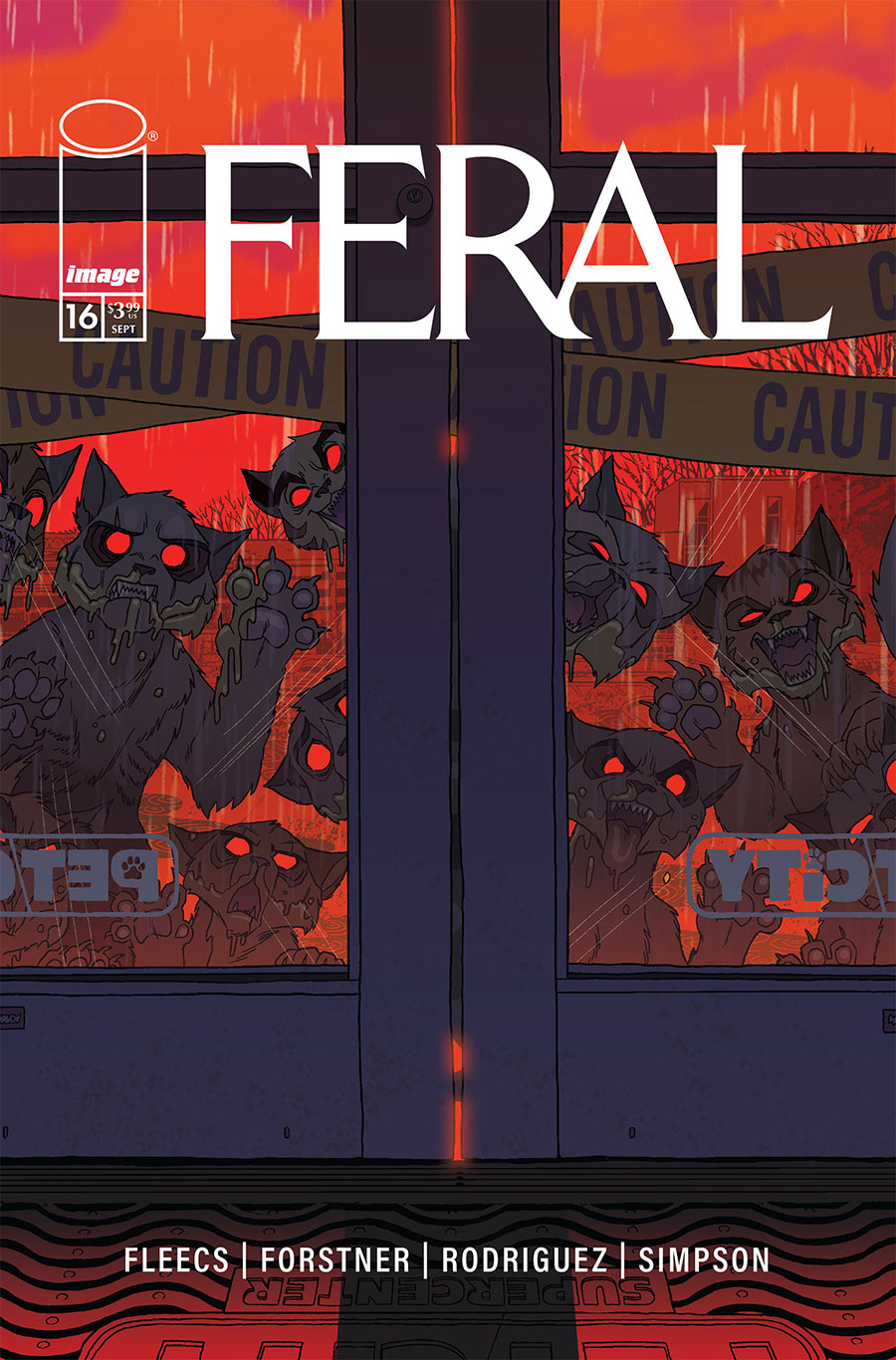 Feral #16 Cover A Regular Tony Fleecs & Trish Forstner Cover