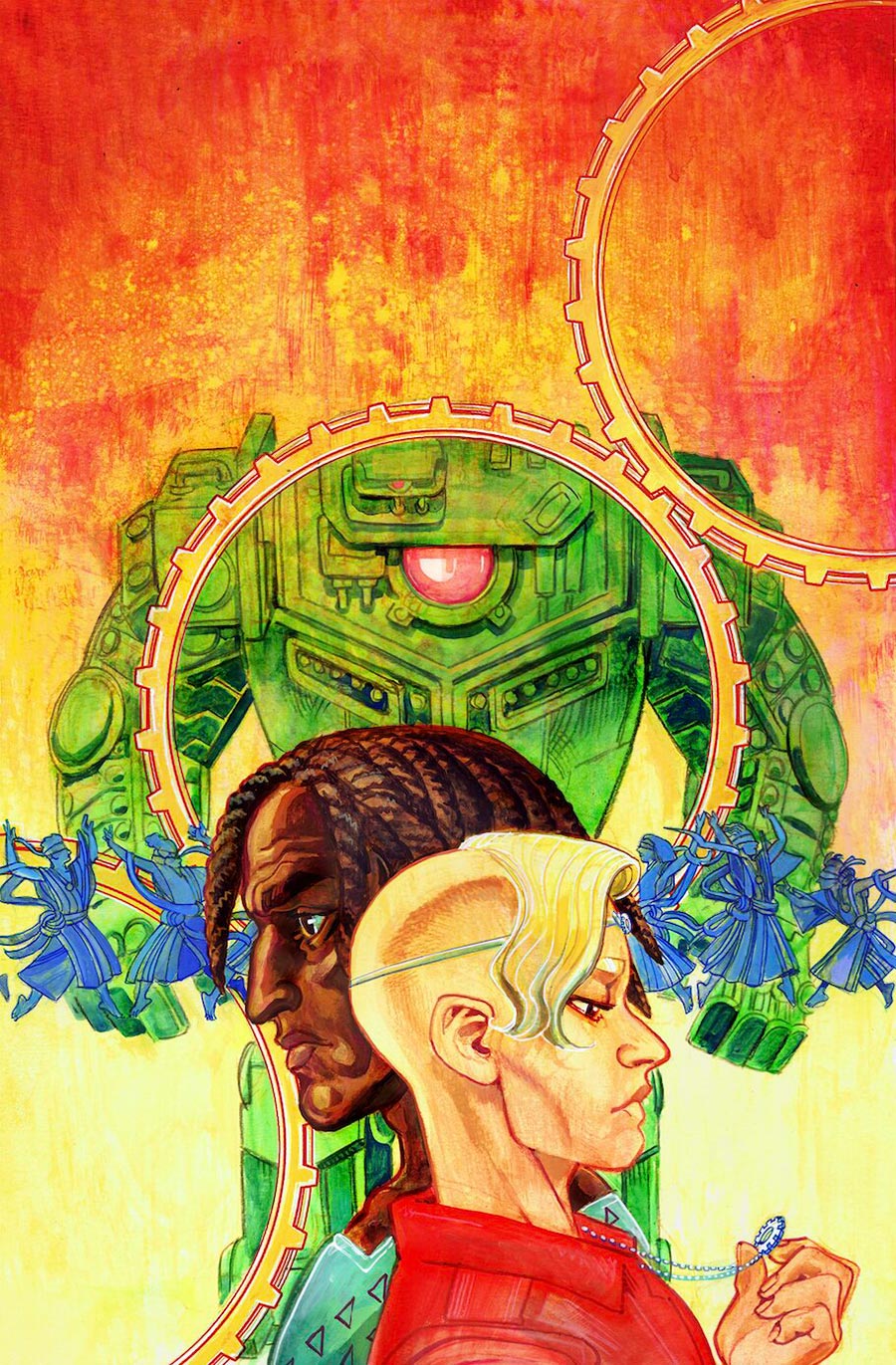 Free Planet #5 Cover C Incentive Jed Dougherty Virgin Cover