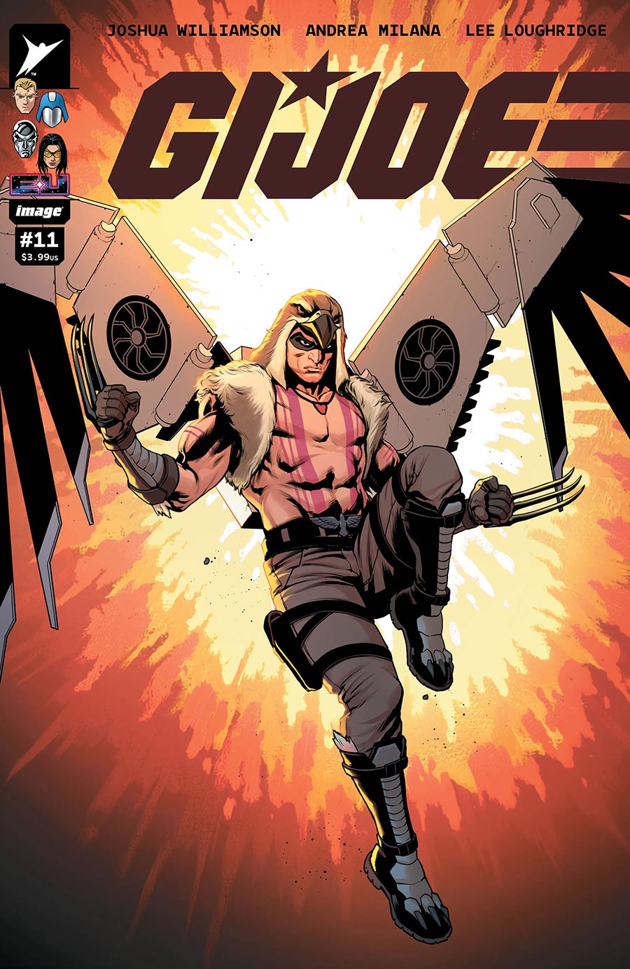 GI Joe Vol 10 #11 Cover D Incentive Lucas Meyer & Adriano Lucas Variant Cover