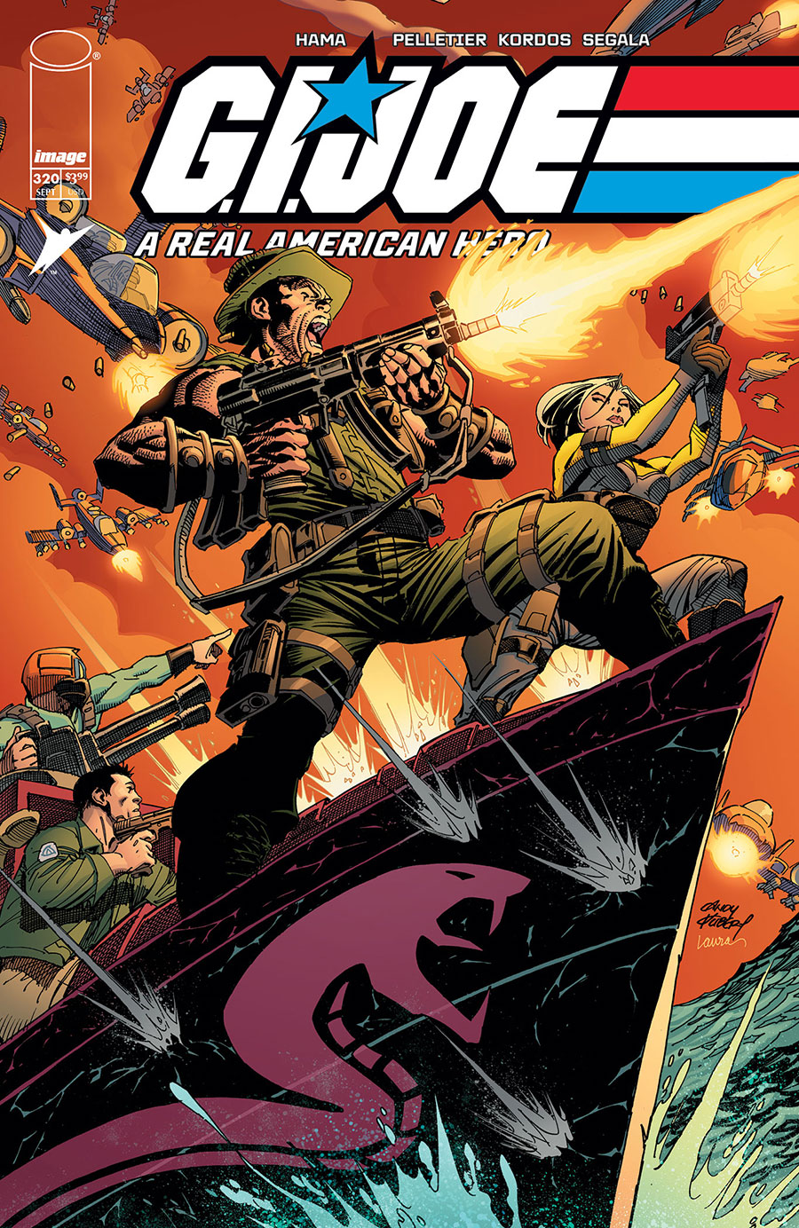 GI Joe A Real American Hero #320 Cover A Regular Andy Kubert & Laura Martin Cover