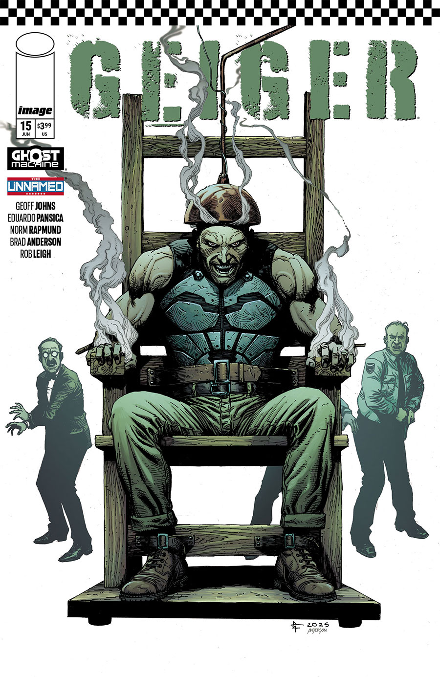 Geiger Vol 2 #18 Cover A Regular Gary Frank & Brad Anderson Cover