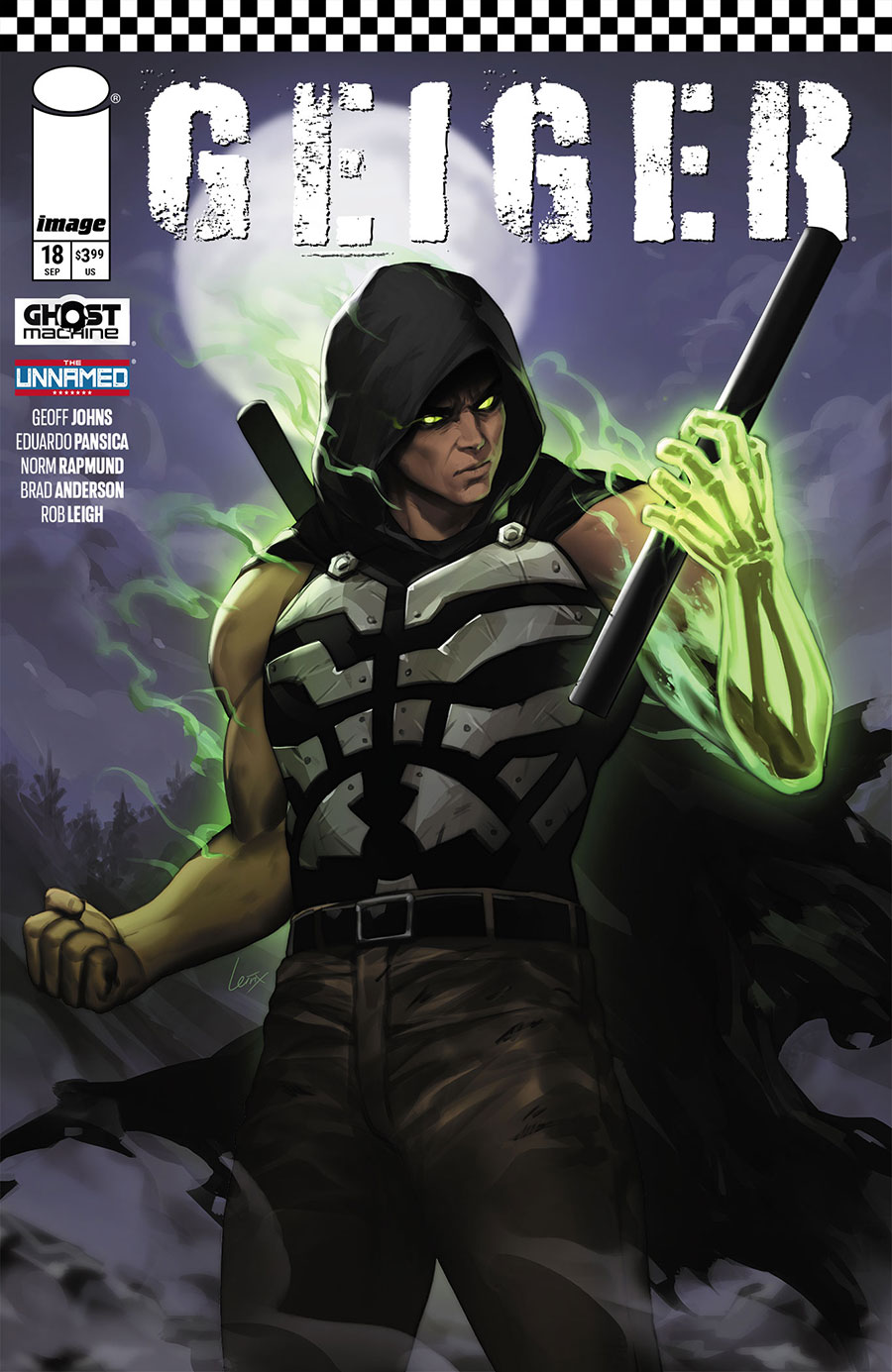 Geiger Vol 2 #18 Cover C Variant Lesley Leirix Li Cover