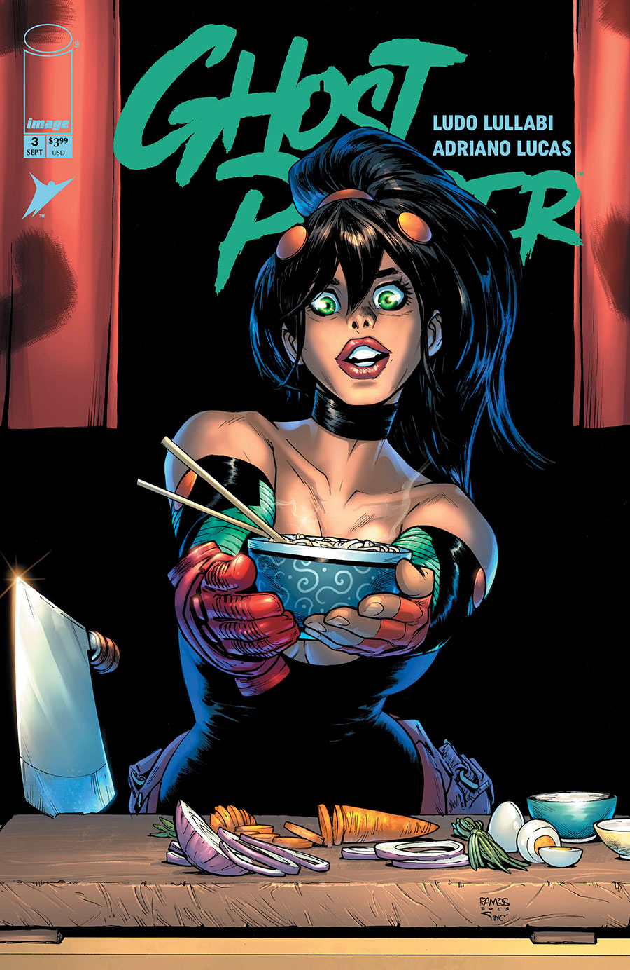 Ghost Pepper #3 Cover B Variant Humberto Ramos & Alex Sinclair Cover