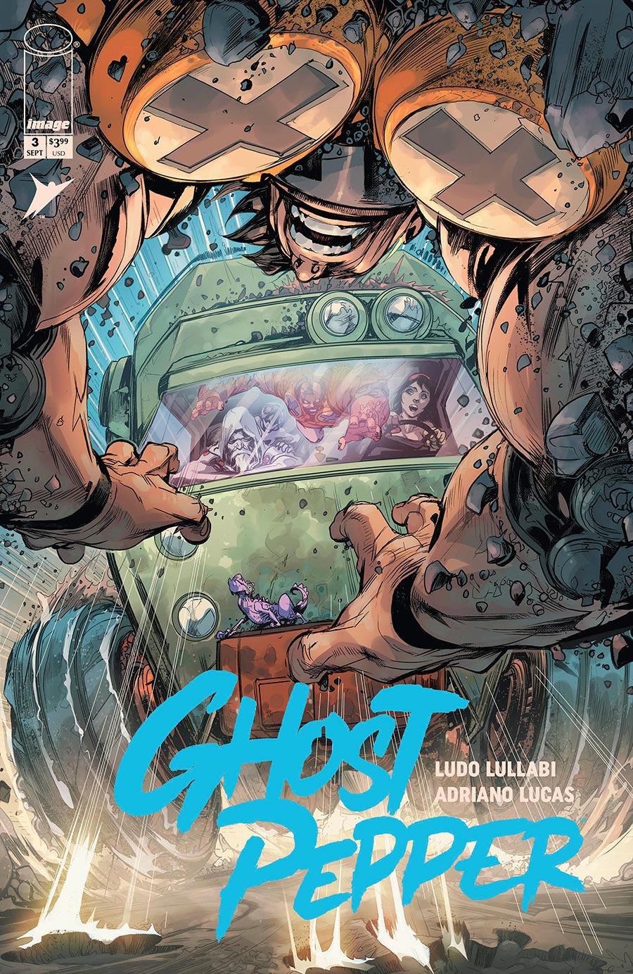 Ghost Pepper #3 Cover E Incentive Howard Porter & Romulo Fajardo Jr Variant Cover