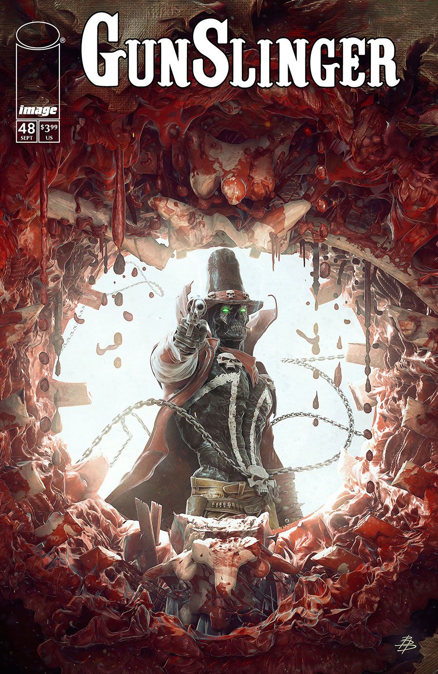 Gunslinger Spawn #48 Cover A Regular Bjorn Barends Cover