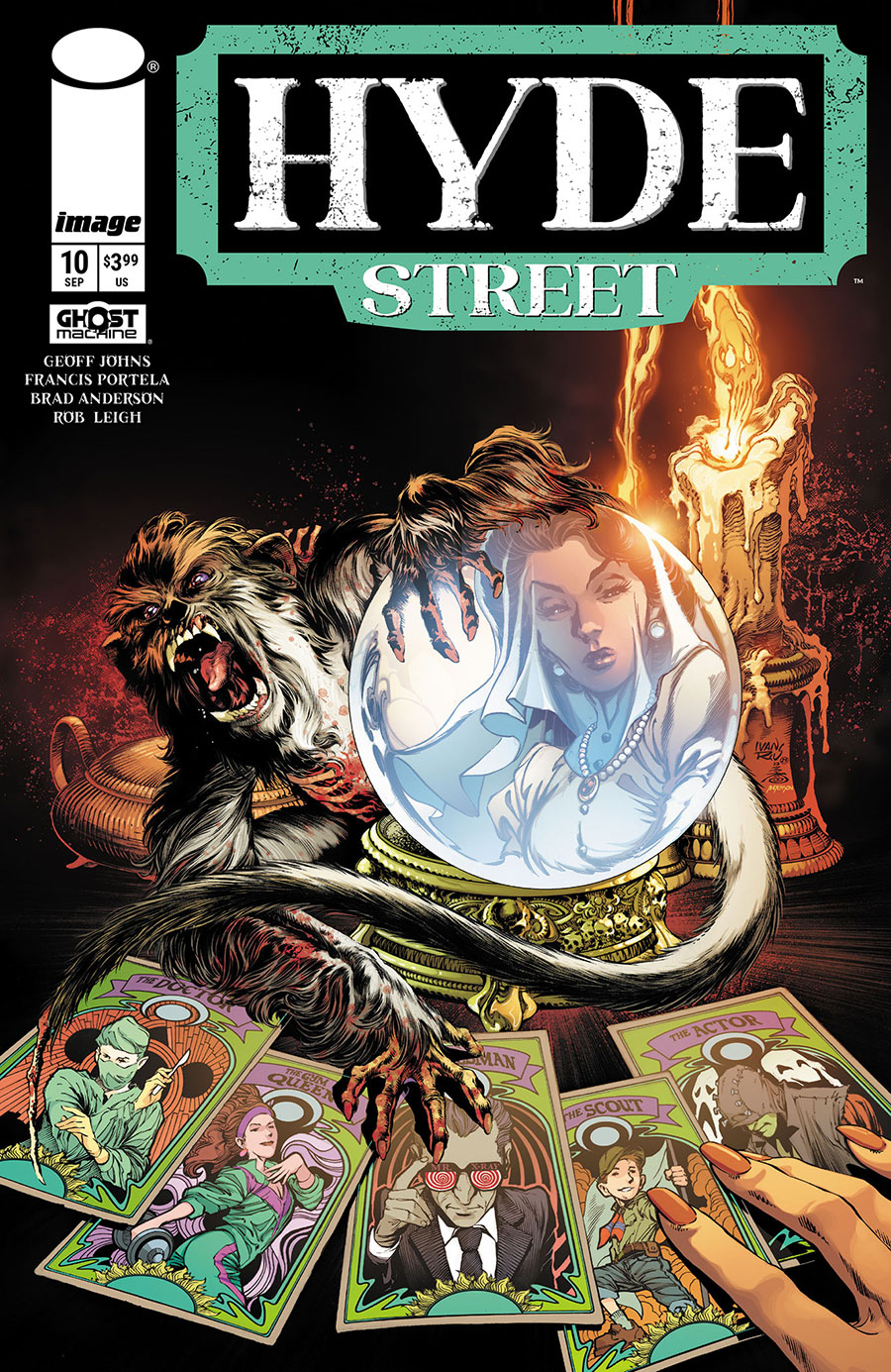 Hyde Street #10 Cover A Regular Ivan Reis Danny Miki & Brad Anderson Cover