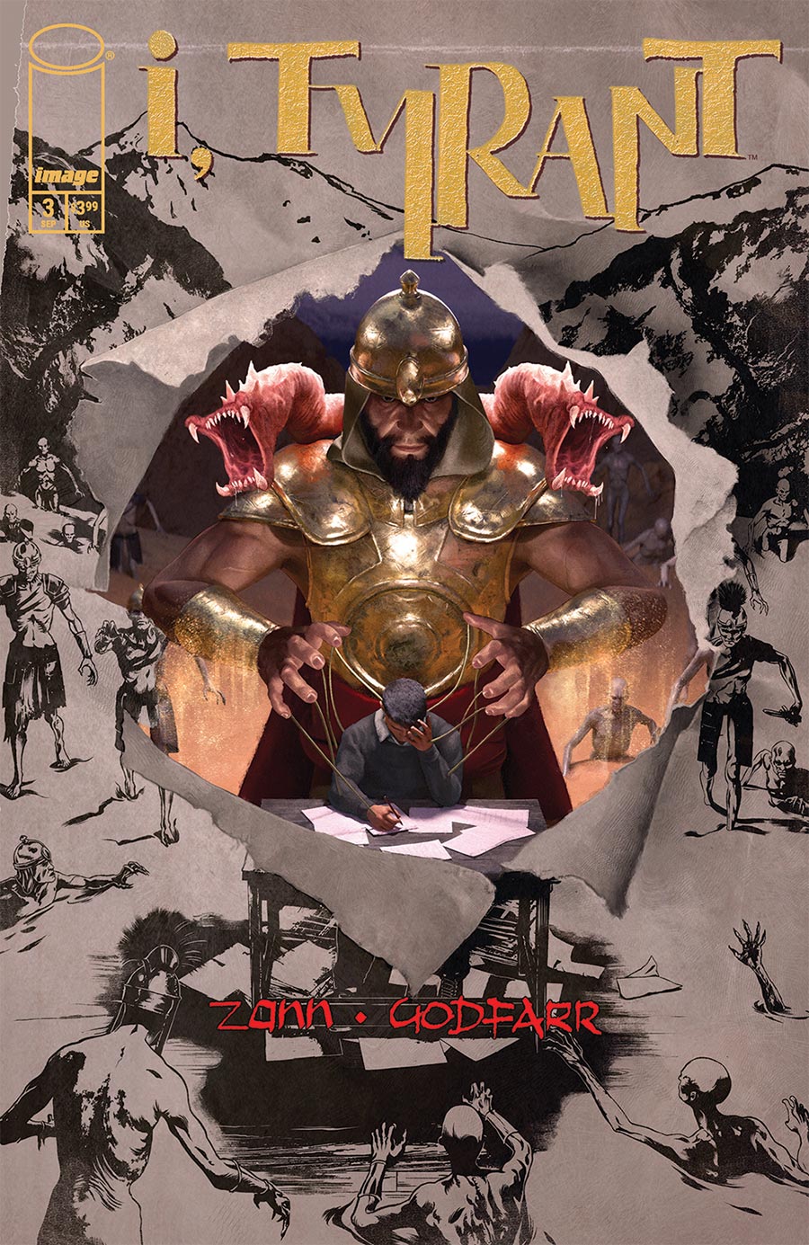 I Tyrant #3 Cover B Incentive Ariel Colon Variant Cover