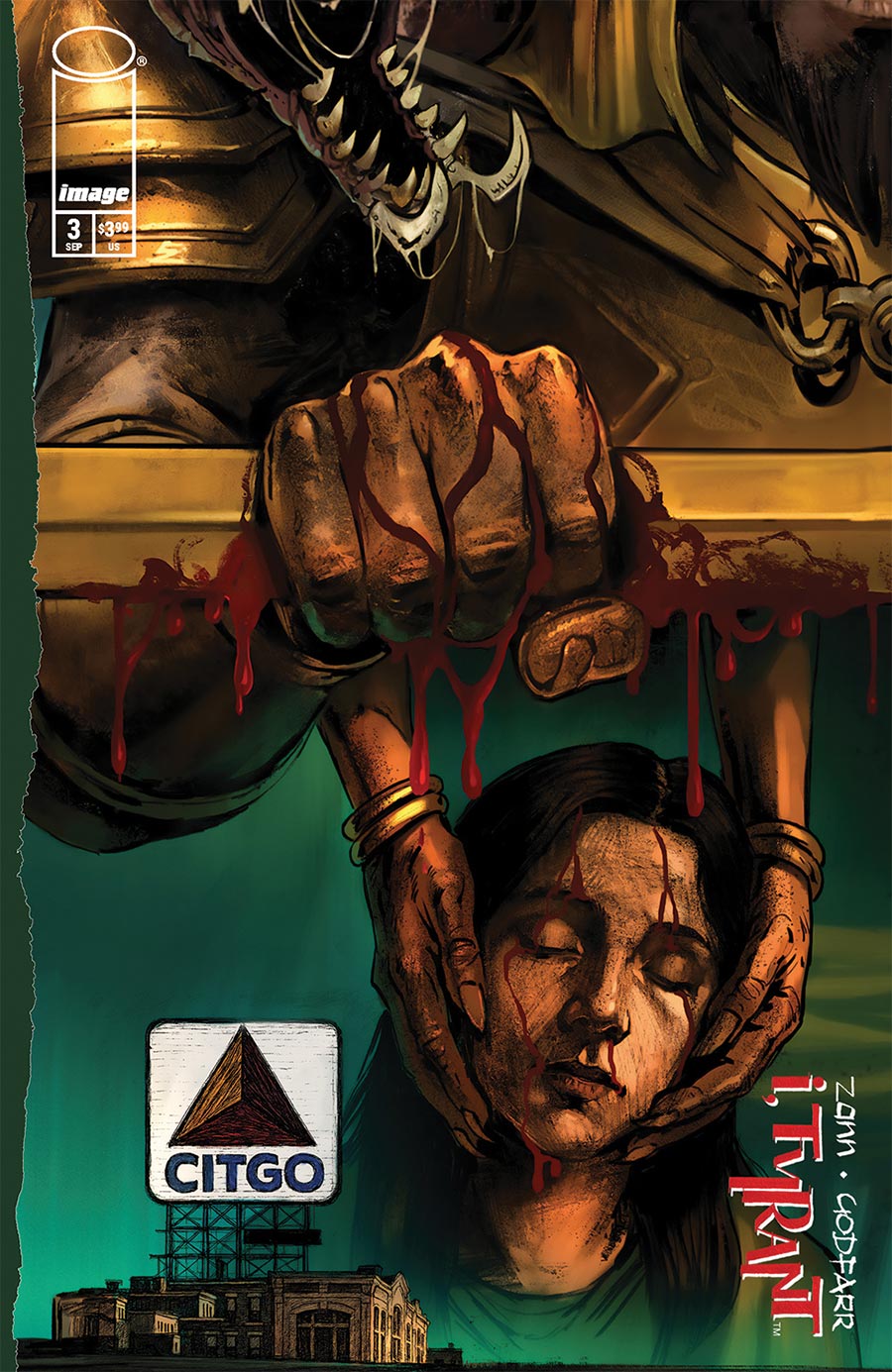 I Tyrant #3 Cover C Variant Godfarr Connecting Cover