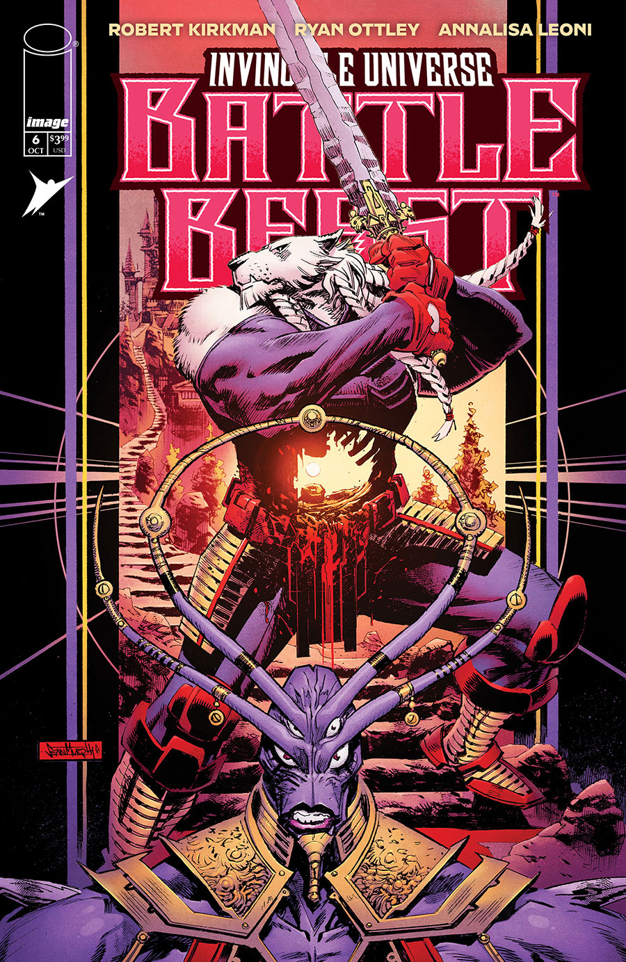 Invincible Universe Battle Beast #6 Cover B Variant Sean Murphy & Simon Gough Cover