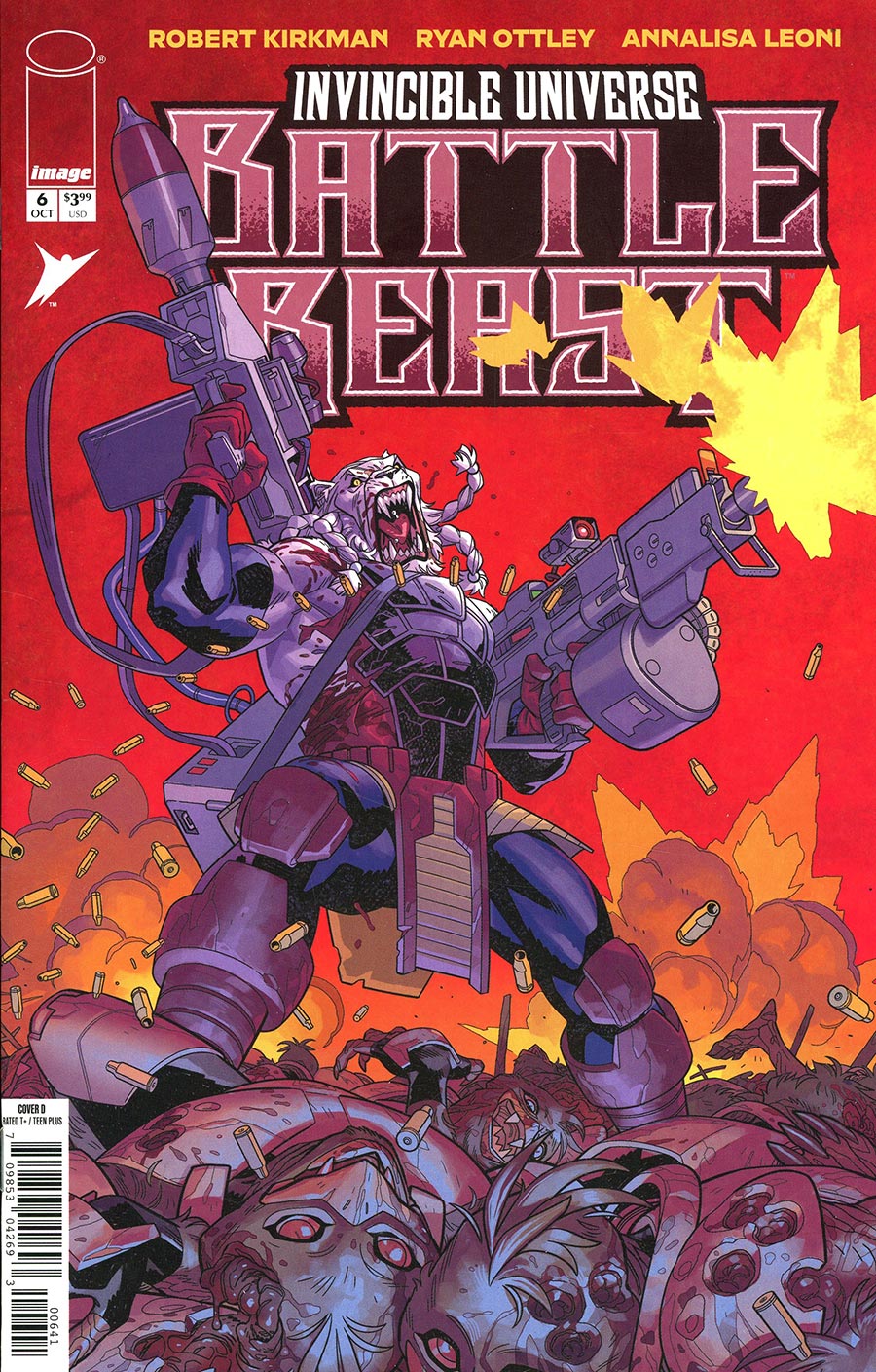 Invincible Universe Battle Beast #6 Cover D Incentive Cory Walker & Lorenzo De Felici Variant Cover