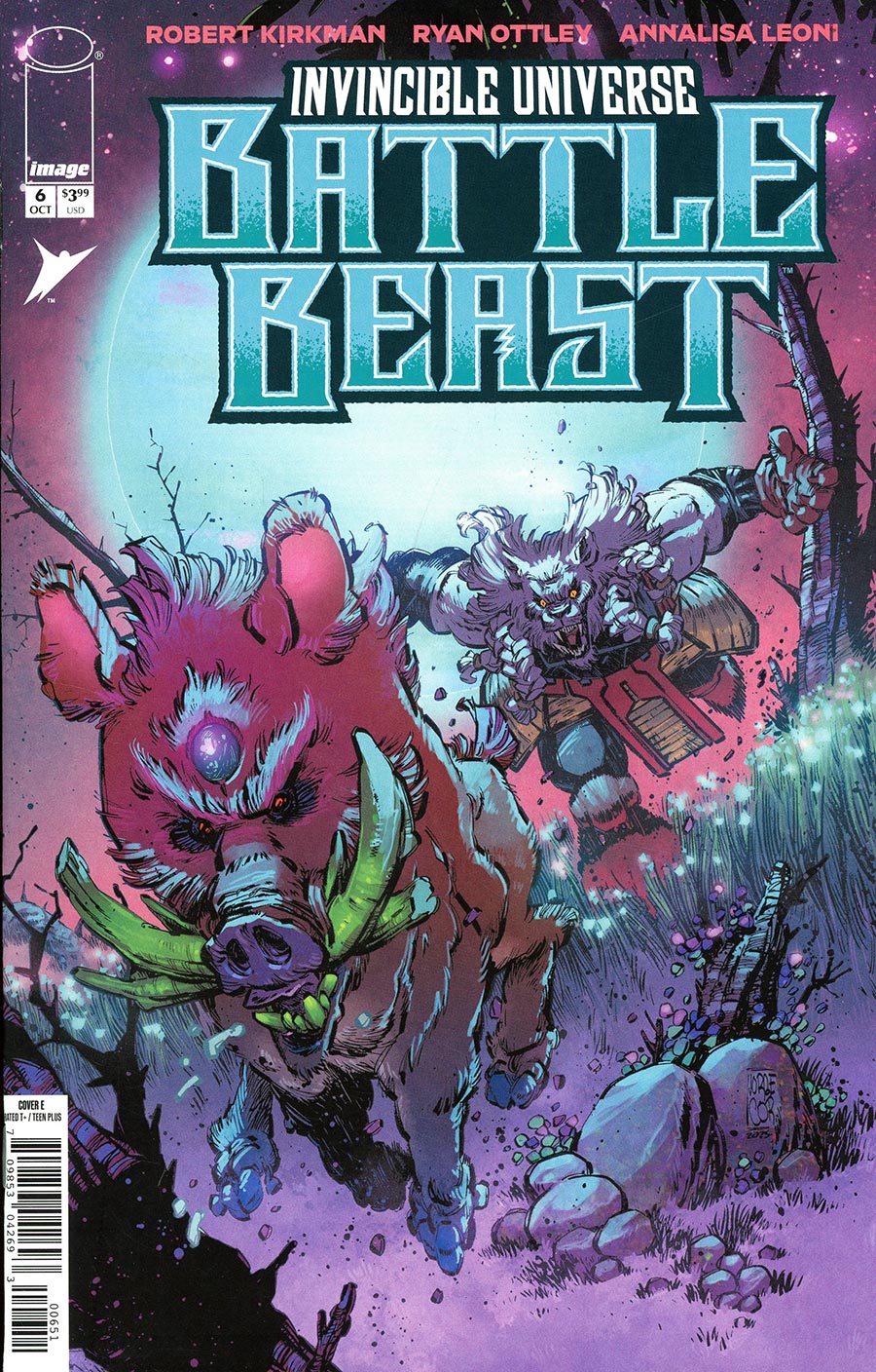 Invincible Universe Battle Beast #6 Cover E Incentive Jorge Corona & Mike Spicer Variant Cover