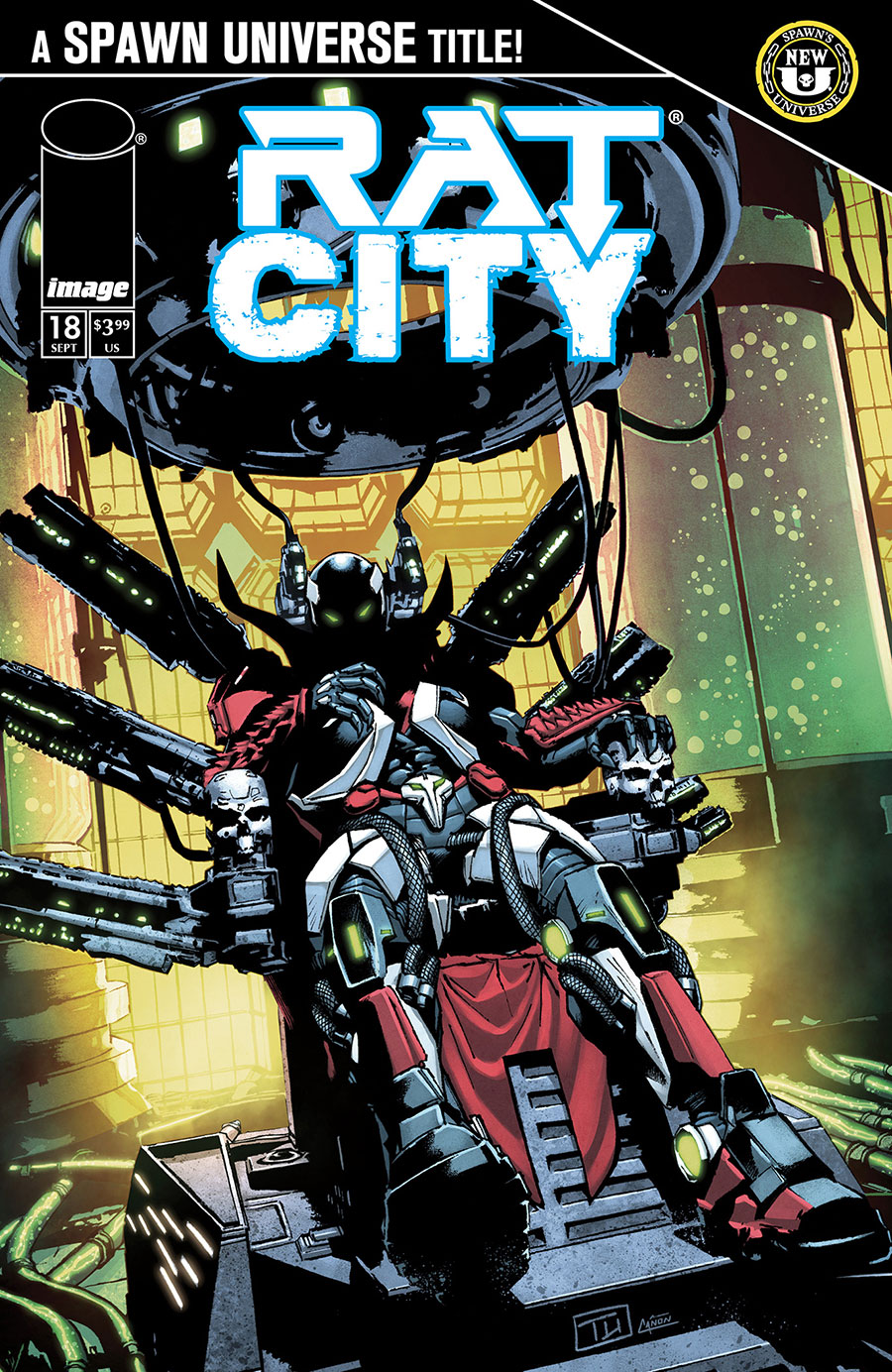 Rat City #18 Cover B Variant Thomas Nachlik Cover (Spawn Universe)