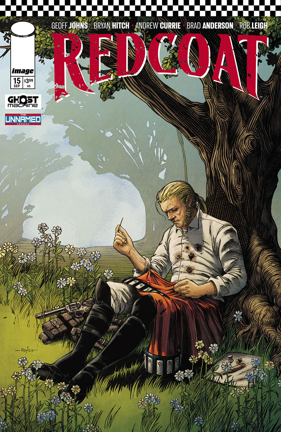Redcoat #15 Cover C Variant Wes Dzioba & Lee Kohse Cover