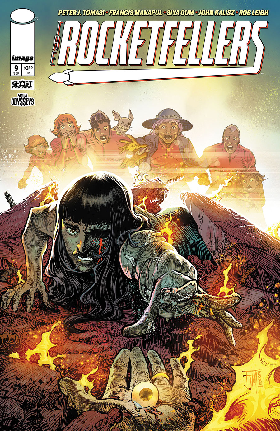Rocketfellers #9 Cover A Regular Francis Manapul Cover