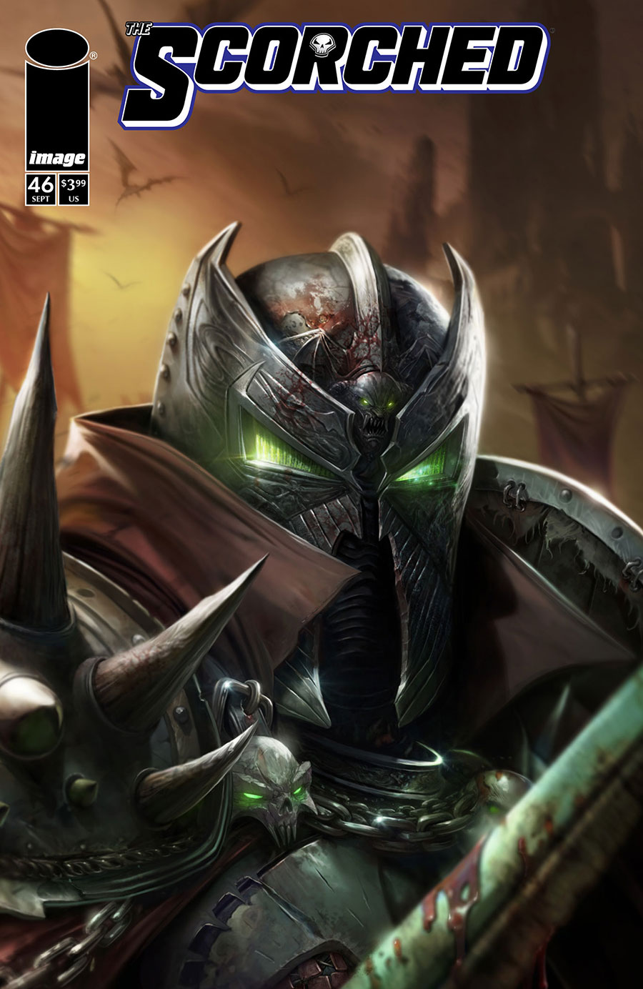 Scorched #46 Cover A Regular Francesco Mattina Cover (Spawn Universe)