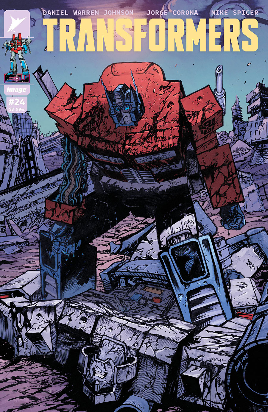 Transformers Vol 5 #24 Cover A Regular Daniel Warren Johnson & Mike Spicer Cover