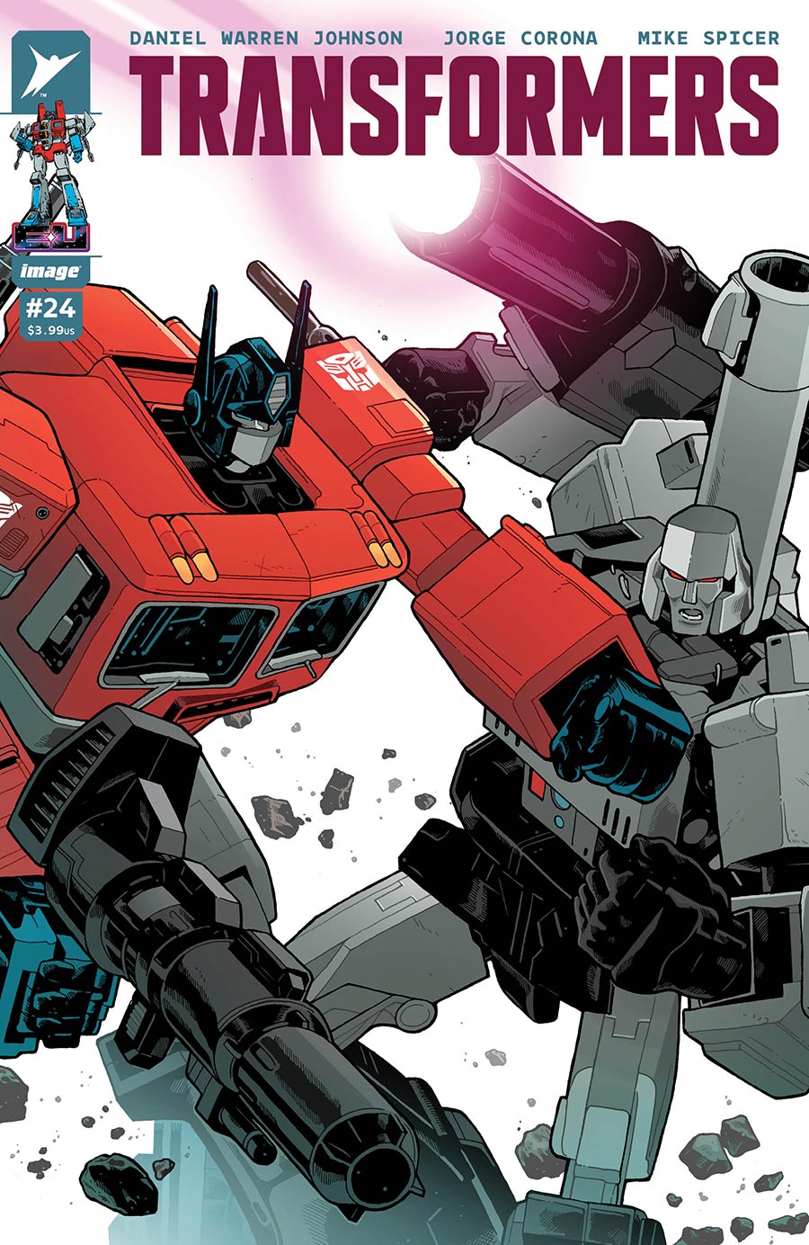 Transformers Vol 5 #24 Cover D Incentive Jeff Spokes Variant Cover