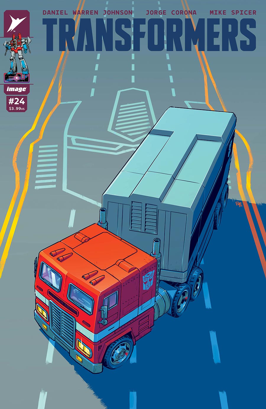 Transformers Vol 5 #24 Cover E Incentive Pye Parr Variant Cover