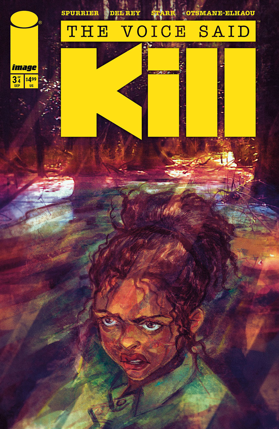 The Voice Said Kill #3 Cover A Regular Vanesa Del Rey Cover