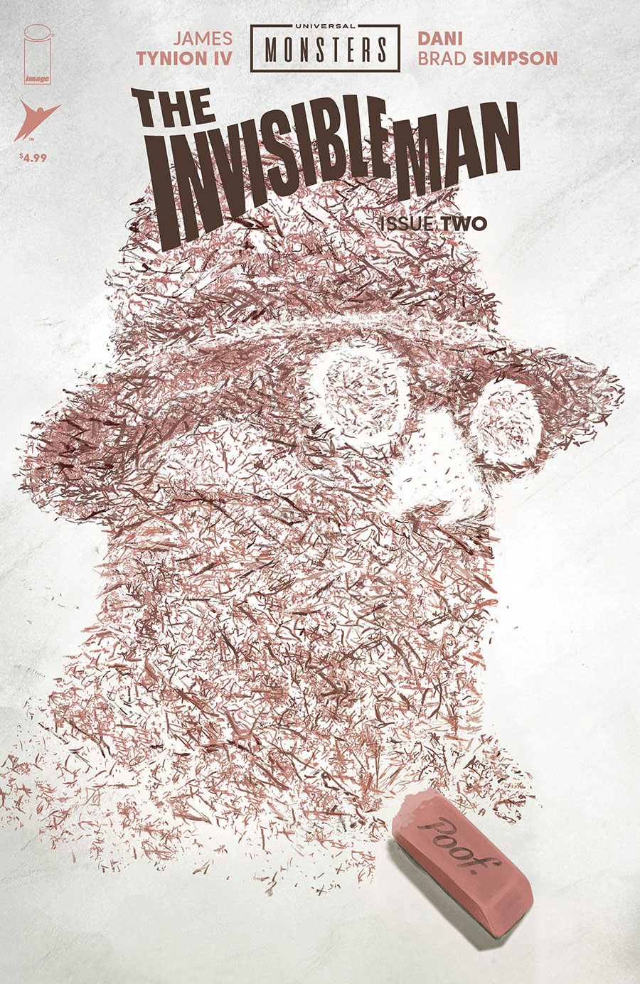 Universal Monsters The Invisible Man #2 Cover B Variant Mike Del Mundo Cover