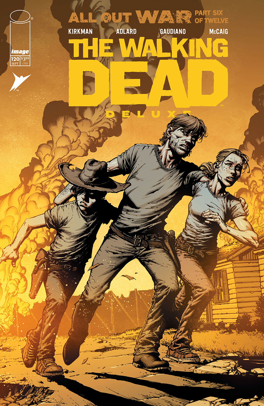Walking Dead Deluxe #120 Cover A Regular David Finch & Dave McCaig Cover