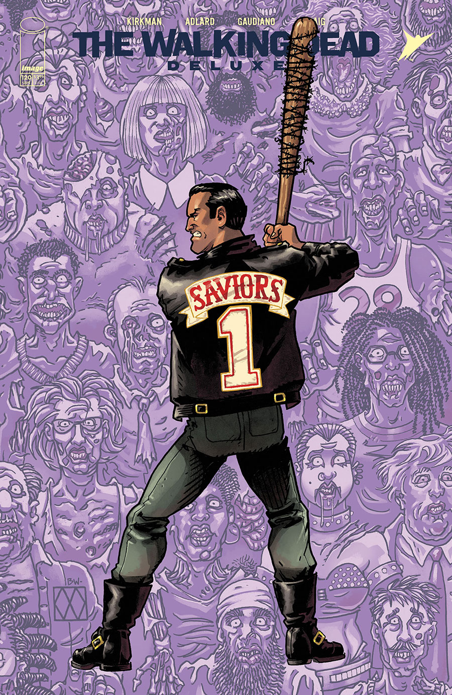 Walking Dead Deluxe #120 Cover C Variant Matt Wagner & Brennan Wagner Connecting Cover
